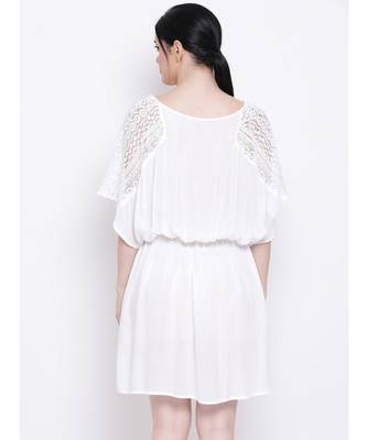 Brenda Pearl Crochet Stylized Nightwear Kaftan 5