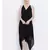 Black Pearl Handkerchief Regular Dress