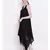 Black Pearl Handkerchief Regular Dress