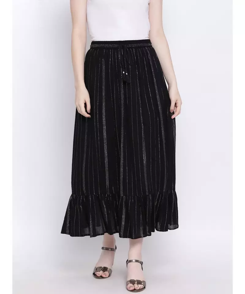 Glory Shimmer Crinkle Regular Skirt