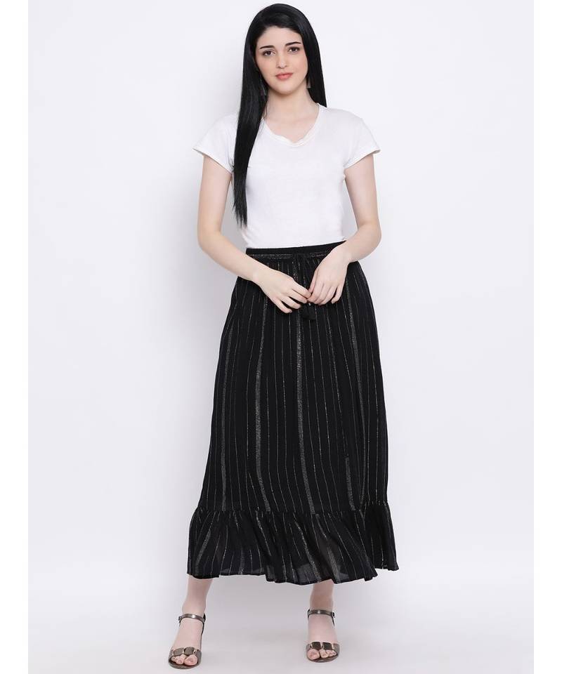 Glory Shimmer Crinkle Regular Skirt