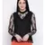Black Class Frill Women Top