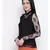 Black Class Frill Women Top