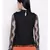 Black Class Frill Women Top