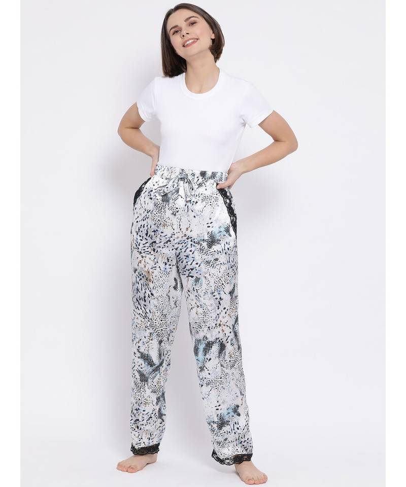 Animal Wild Silence Nightwear Women Pyjama