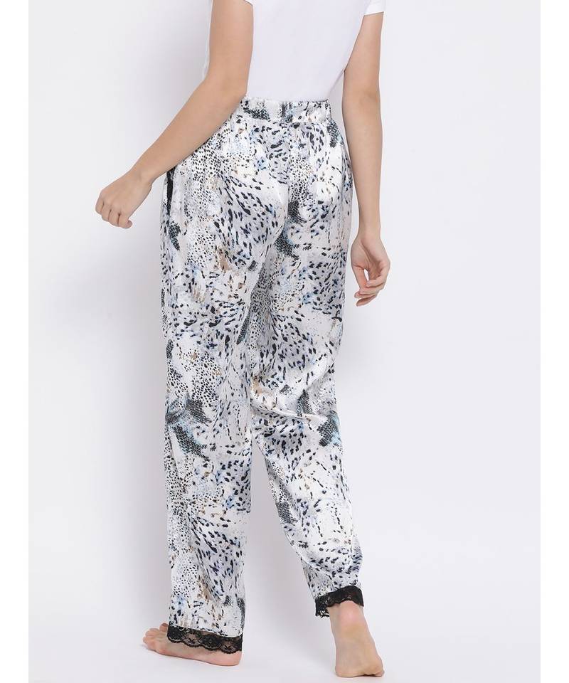 Animal Wild Silence Nightwear Women Pyjama