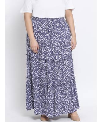 Daffodil Turner Maxi Plus Size Skirt 1