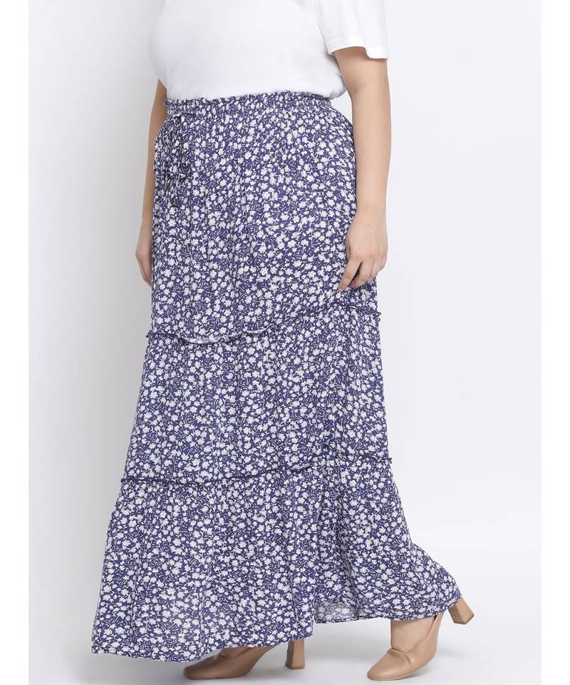Daffodil Turner Maxi Plus Size Skirt