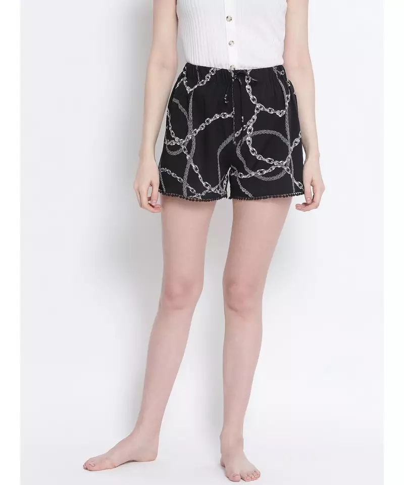 Chains N Roses Nightwear Women Shorts