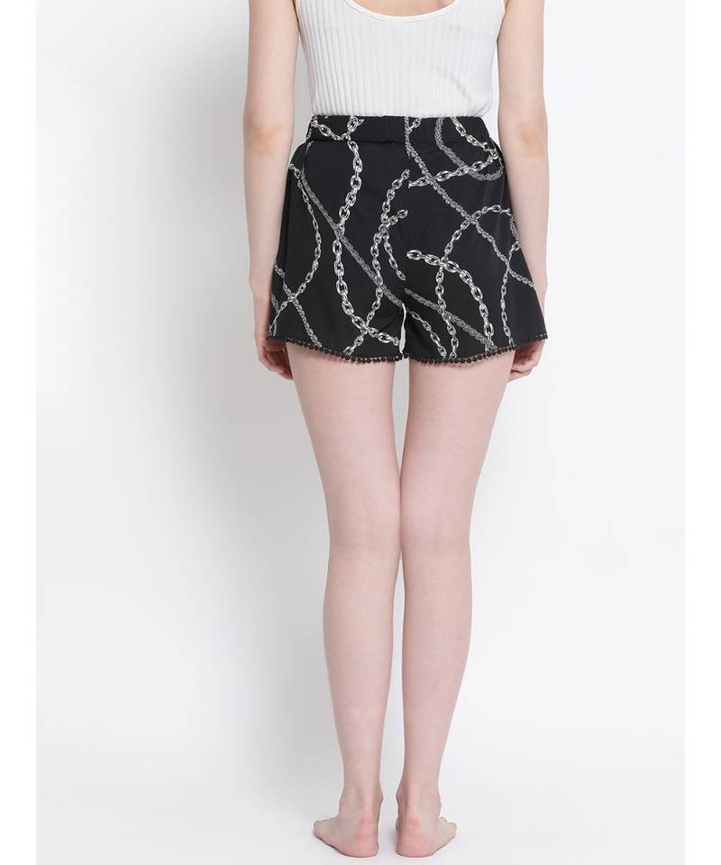 Chains N Roses Nightwear Women Shorts