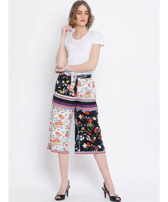 Floral Forest Mix Tie Knot Culotte 2
