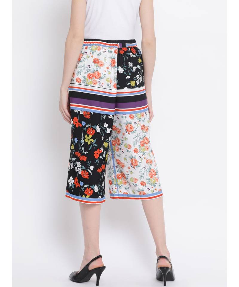 Floral Forest Mix Tie Knot Culotte
