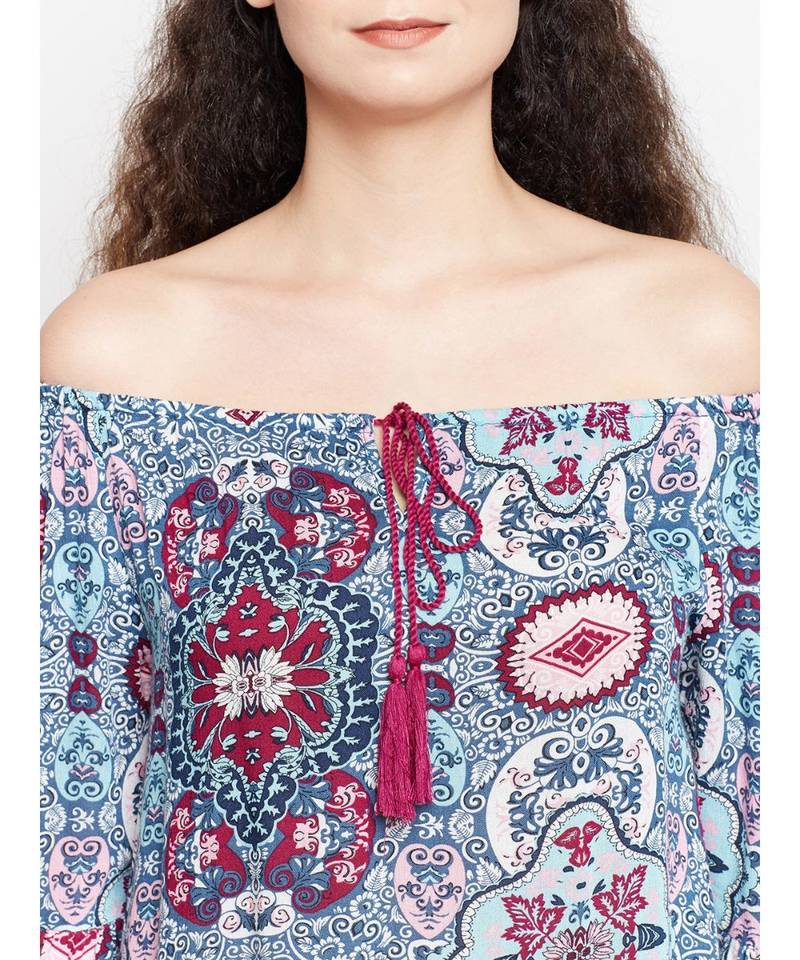 Drawn Windy Chantelle Off The Shoulder Top