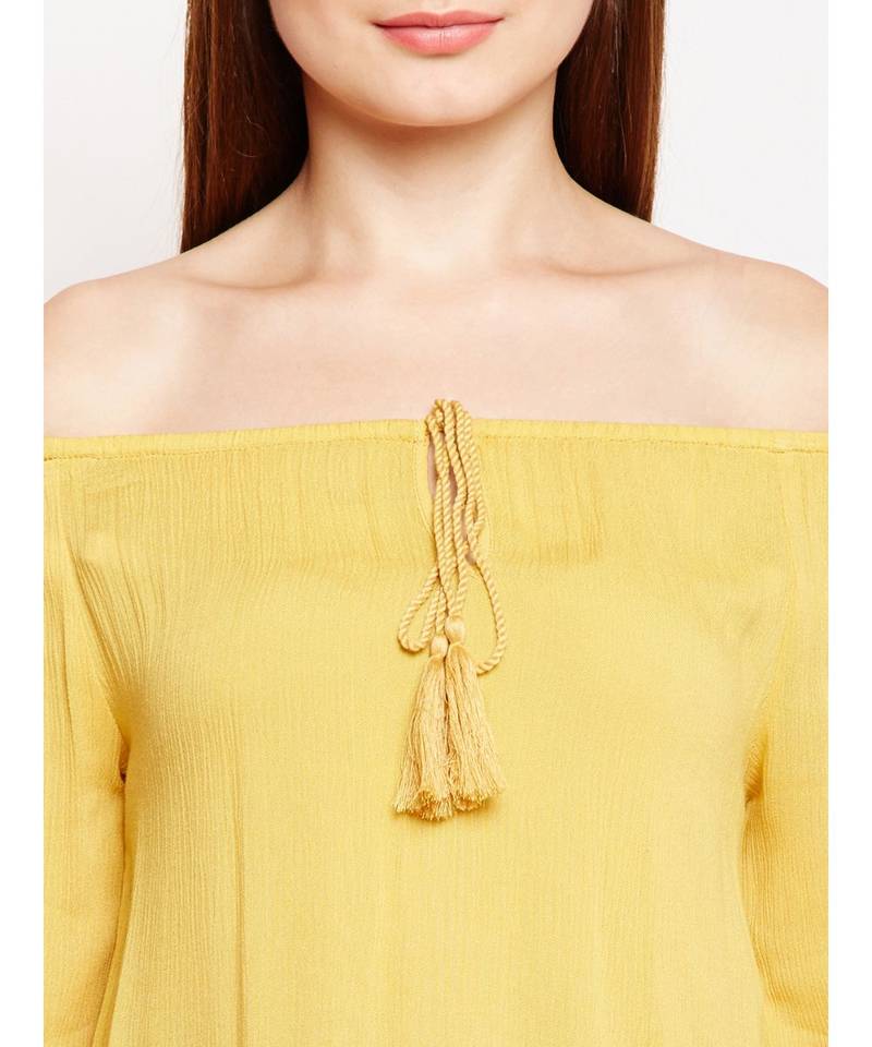 Rebecca Glam Stylised Solid Top