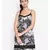 Scarf Print Lucy Glam Strap Dress