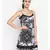 Scarf Print Lucy Glam Strap Dress