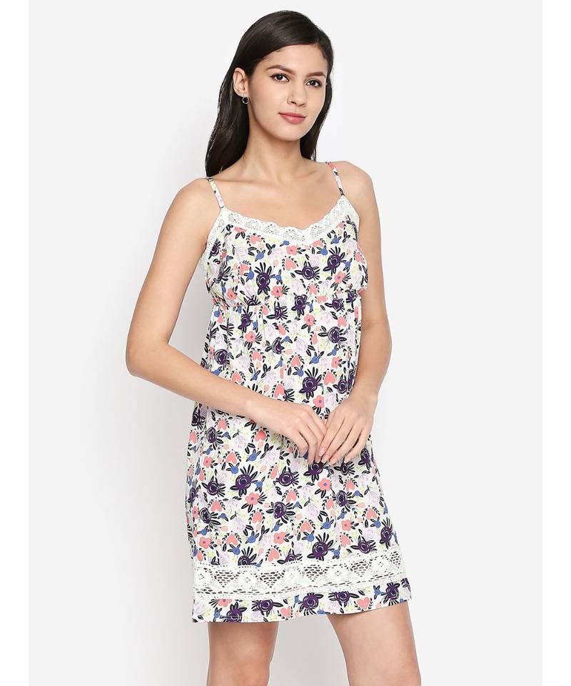 Floral MegaDiva Glam Strap Dress