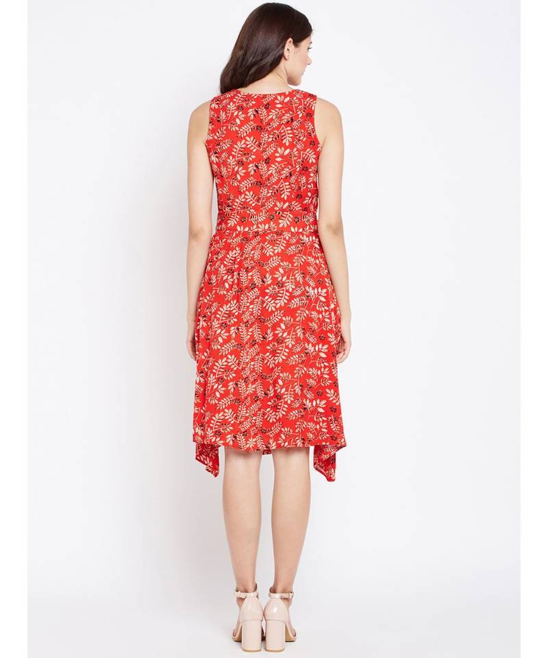 Floral Elma Style Bound Glam Dress