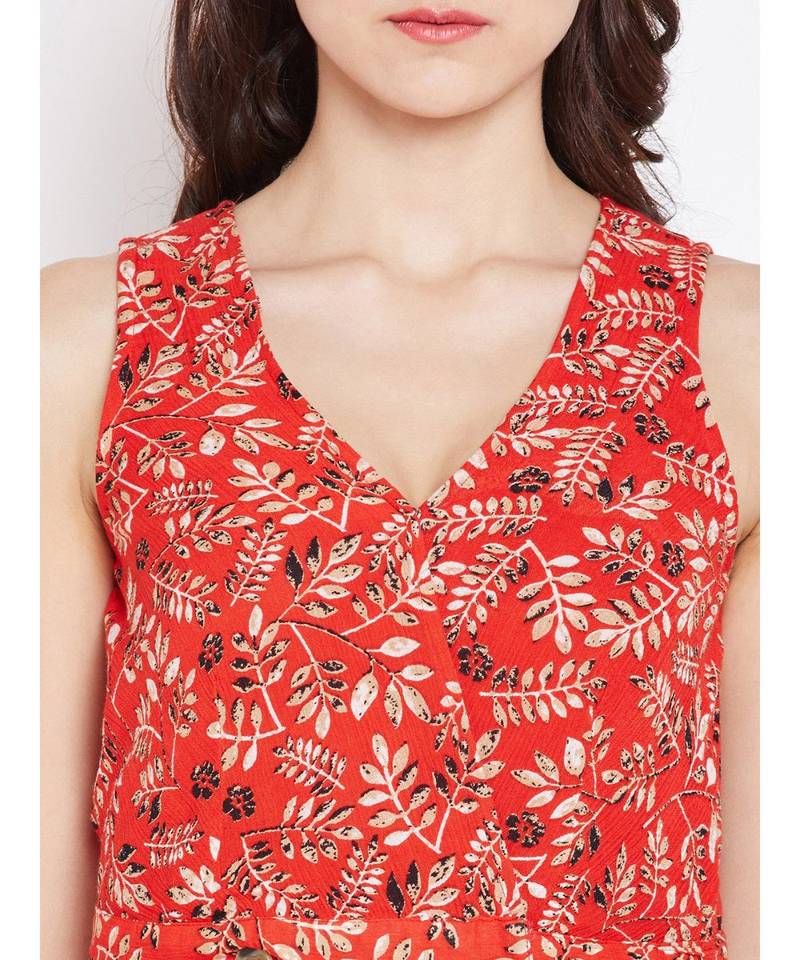 Floral Elma Style Bound Glam Dress