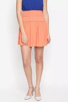 Orange Mezerra Corset Styled Skirt