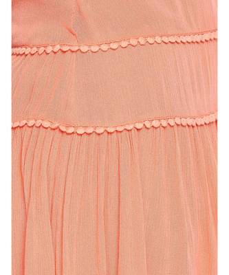 Orange Mezerra Corset Styled Skirt 5