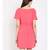 Bella Lenny Button Detail Pink Dress