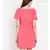 Bella Lenny Button Detail Pink Dress