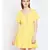 Sunshine Passion Velvet Button Dress
