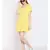 Sunshine Passion Velvet Button Dress