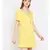Sunshine Passion Velvet Button Dress