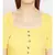 Sunshine Passion Velvet Button Dress