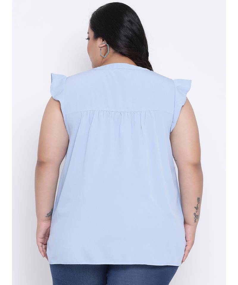 Sky Shamira Embro Plus Size Top