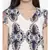 Modern Scarf Graphic Tunic