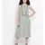 Grey Lambarda Opulent A Line Dress