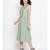 Grey Lambarda Opulent A Line Dress