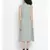 Grey Lambarda Opulent A Line Dress