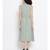 Grey Lambarda Opulent A Line Dress