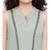 Grey Lambarda Opulent A Line Dress