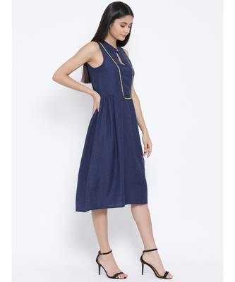 Royal Hubbers Opulent A Line Dress 3