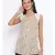Polka Novelty Lace Details Women Top