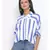 Stripe Midnight Classic Women Shirt