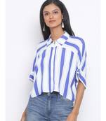 Stripe Midnight Classic Women Shirt