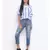 Stripe Midnight Classic Women Shirt