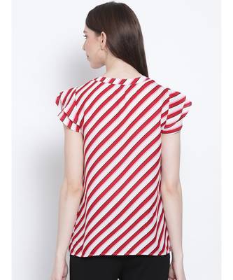 Stripe Fluid Women Top 5