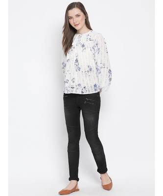 Floral Voguish Women Top 2