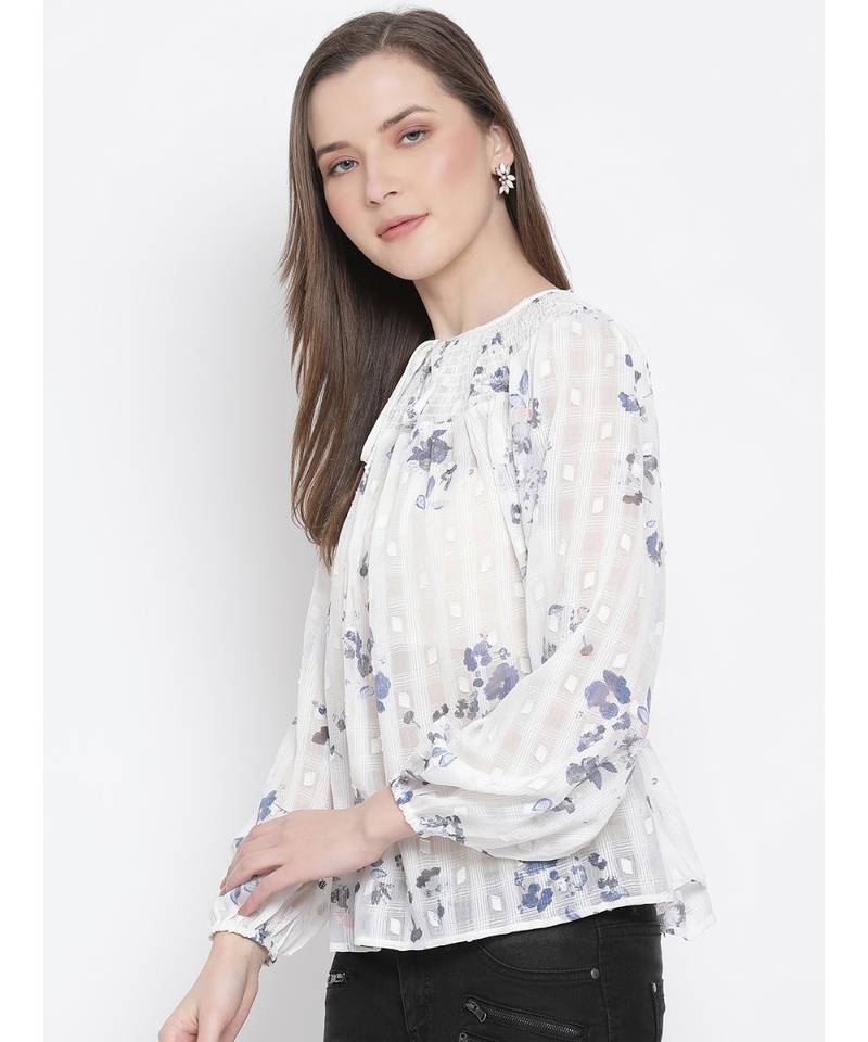 Floral Voguish Women Top