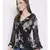 Floral Candid Frill Women Top