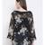Floral Candid Frill Women Top