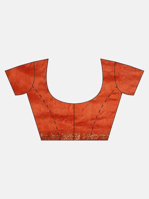 Geroo Jaipur Hand dyed Bandhani  saree with blouse 5