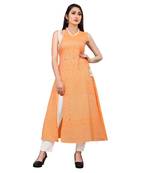 multicolor Key Hole - layered Kurti